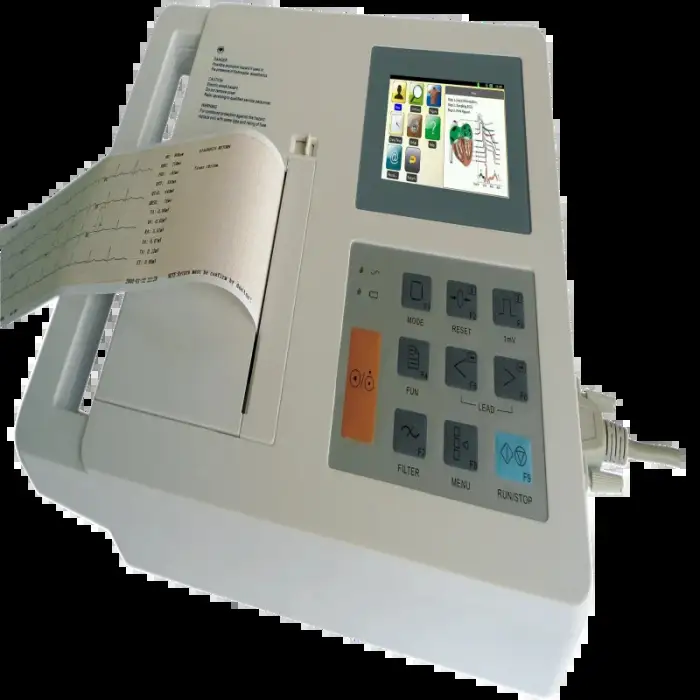 MN-ECG002 Portable 6 Channel Electrocardiograph ECG Monitor Machine Digital Cardiograph