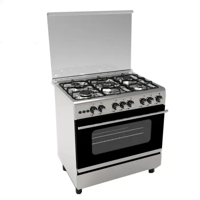 Free standing gas stoves oven and grill,5 burner gas stove with gas oven and grill