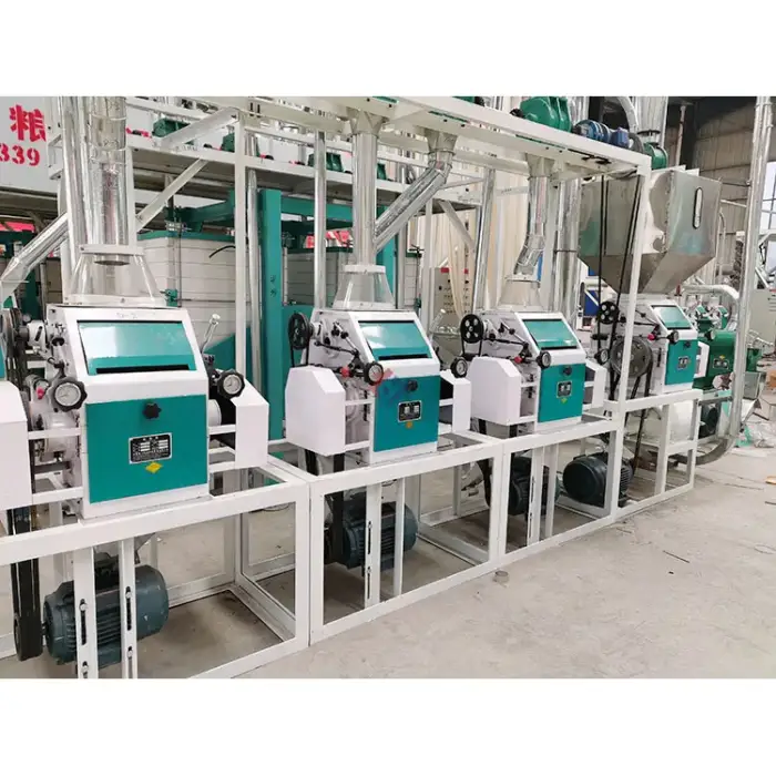 Automatic Wheat Flour Mill Small Grain Milling Machine Powder Making Production Line