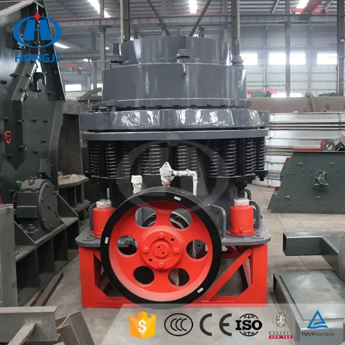 Spring Mining Copper Iron Ore Stone Crushing Aggregate Gravel Stone Cone Crusher Machine