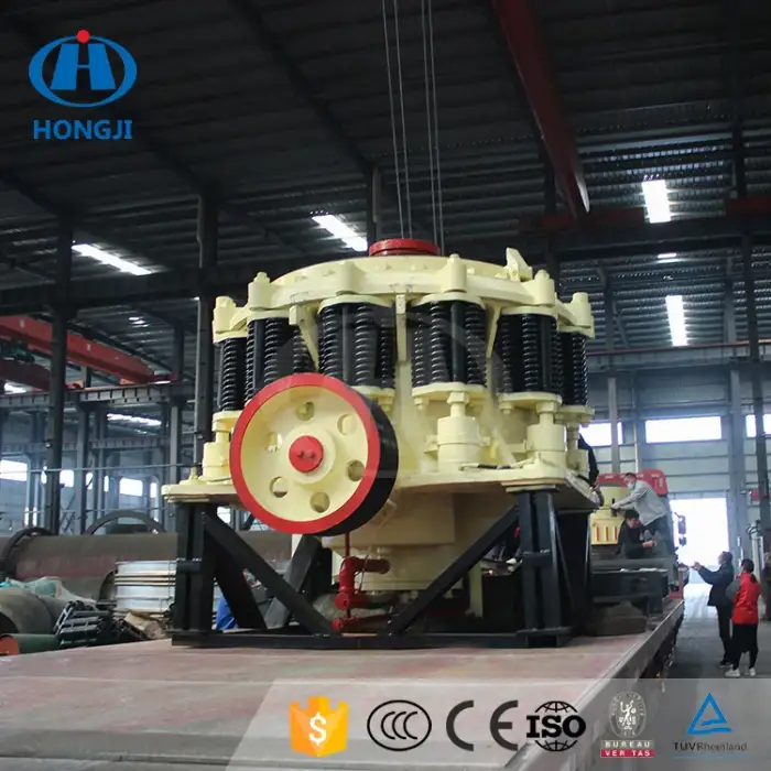 Spring Mining Copper Iron Ore Stone Crushing Aggregate Gravel Stone Cone Crusher Machine