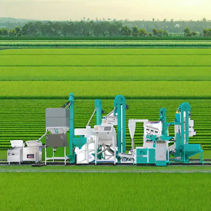 Large Commercial Rice Mill Production Line Complete Rice Milling Machine Plant