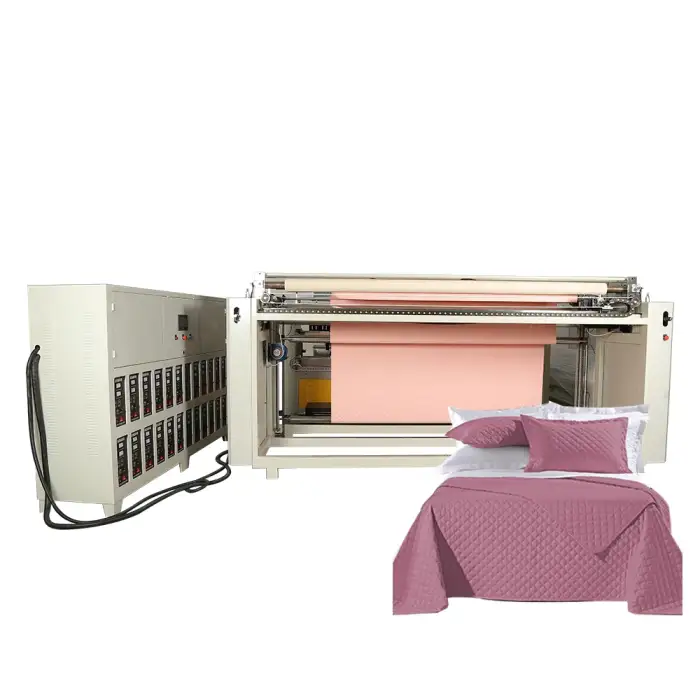 Customized service Automatic Ultrasonic Quilting Machine Auto Embossing Bonding Machine