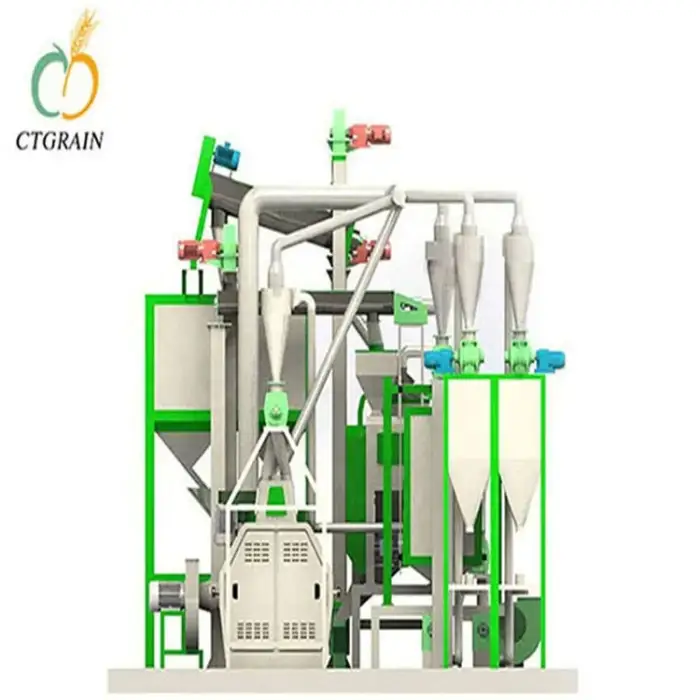 Automatic Wheat Flour Mill Machinery