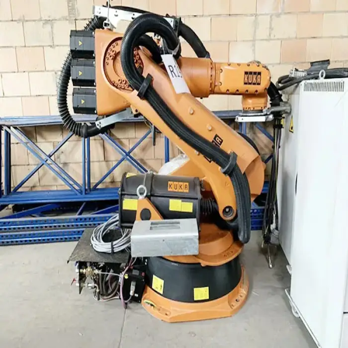 Robot Stacker Or Carton Box Palletizing Equipment Industrial KUKA Robot