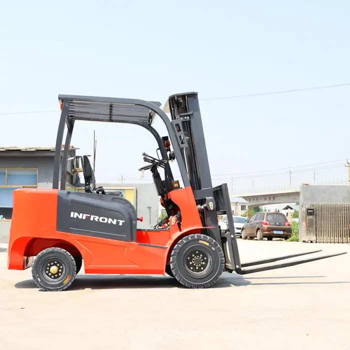 Portable Self-Loading Electric Forklift: 2t-3.5t Capacity