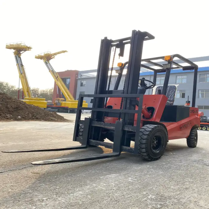 Electric Forklift 1Ton 2 Ton 3 Ton  4 Ton Forklift Battery 24v 48v Electric Forklift With Lead acid battery