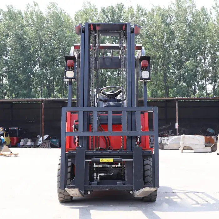 Portable Self-Loading Electric Forklift: 2t-3.5t Capacity