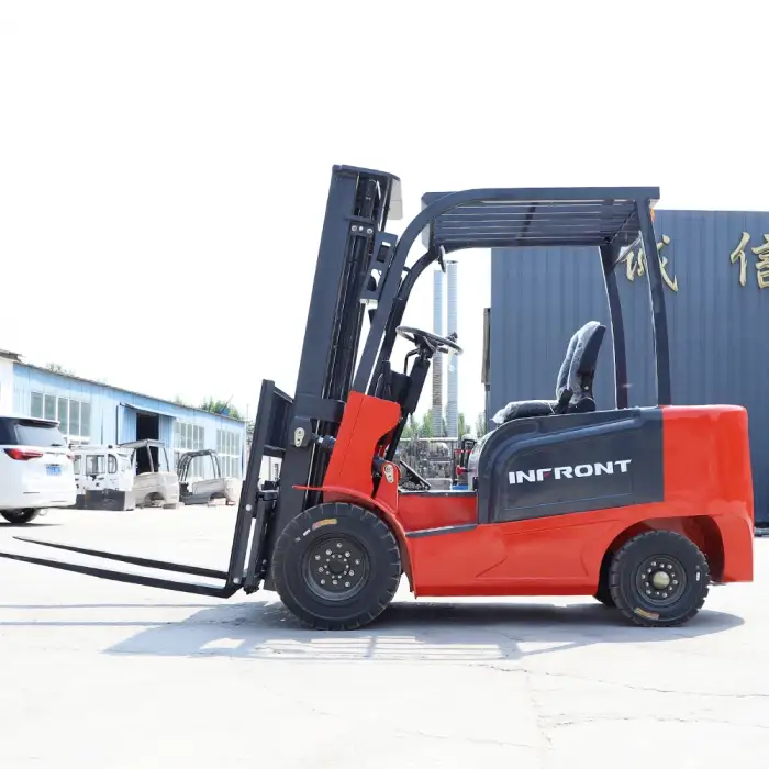 Portable Self-Loading Electric Forklift: 2t-3.5t Capacity