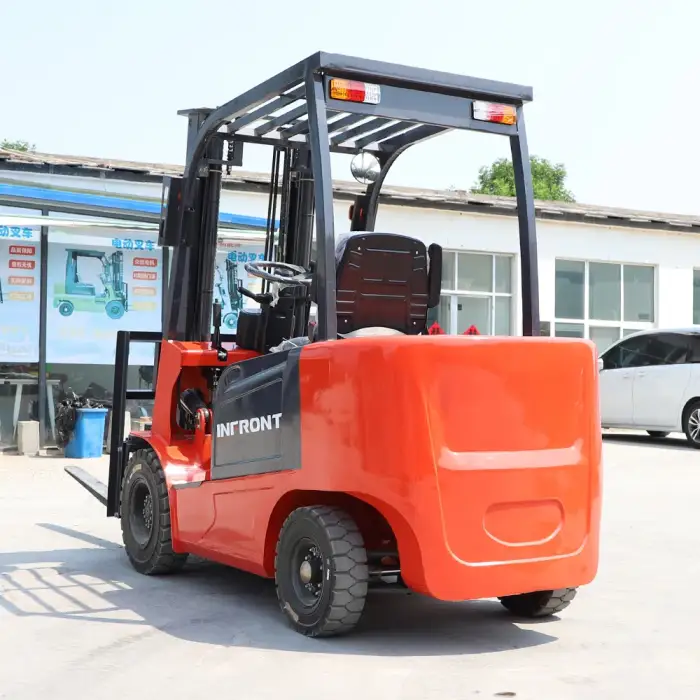 Portable Self-Loading Electric Forklift: 2t-3.5t Capacity