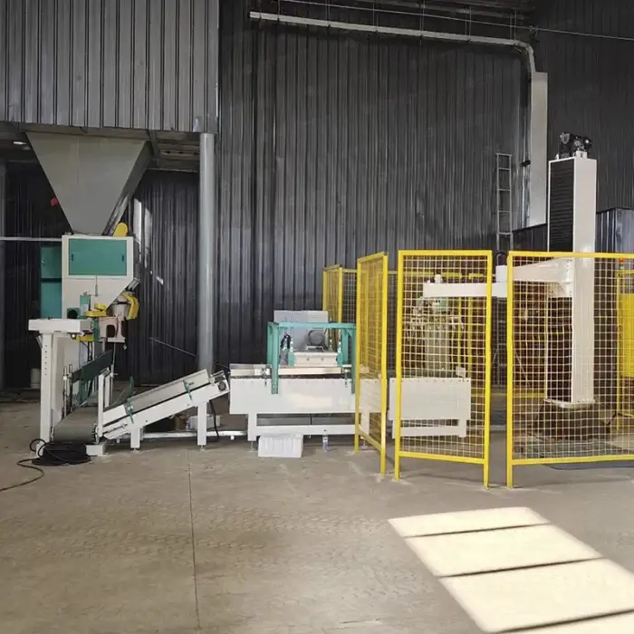 Professional Customization Robotic Column Palletizer Automatic Palletizer For Bags