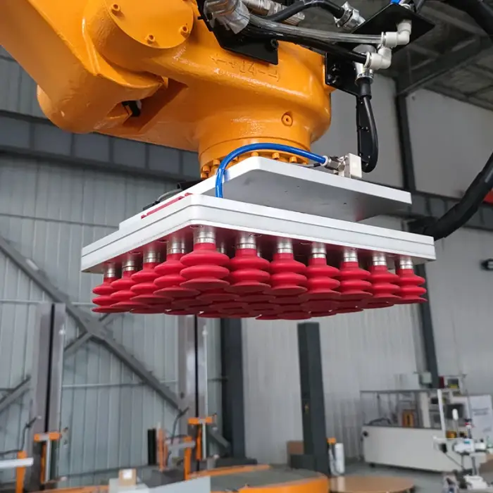 Robotic Palletizer: Pick and Place System for Finished Products