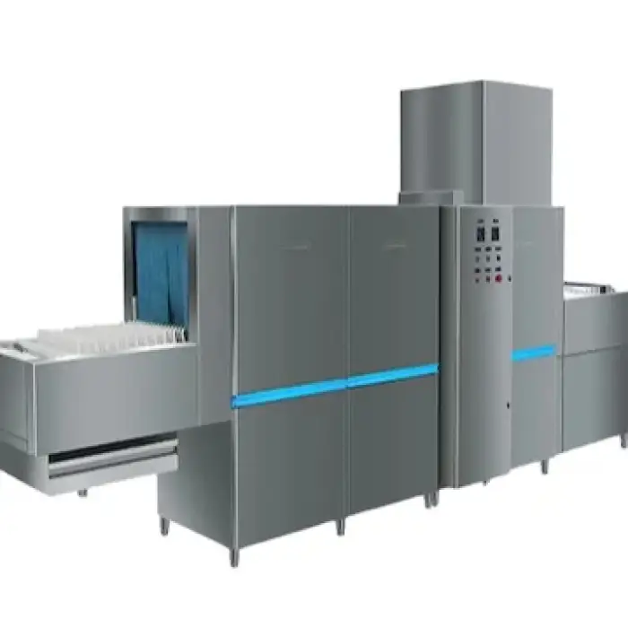 Automatic Conveyor Commercial Dishwasher  for Kitchen with dryer