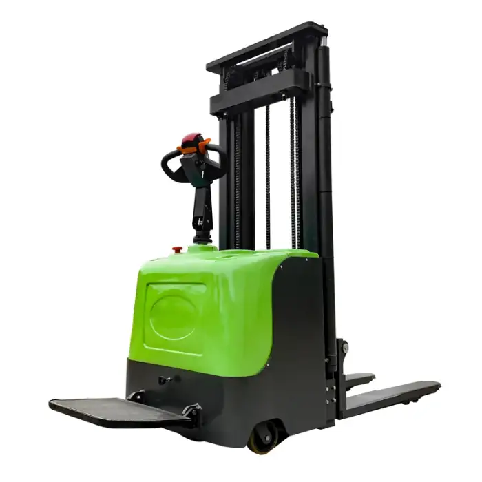 Full Counterbalanced Electric Stacker: 1-3 Ton Capacity