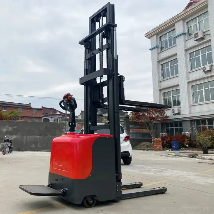 Full Counterbalanced Electric Stacker: 1-3 Ton Capacity