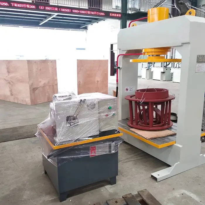 160 Ton Hydraulic Wheel Press for Solid Forklift Tire