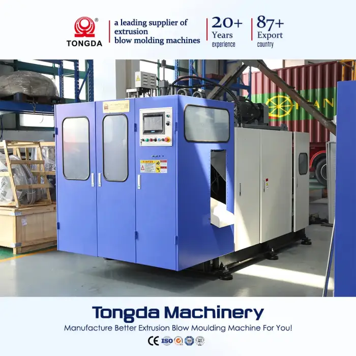 TONGDA HT 2L Fully Automatic PP PE Plastic Extrusion Blow Molding Machine Processing Machinery