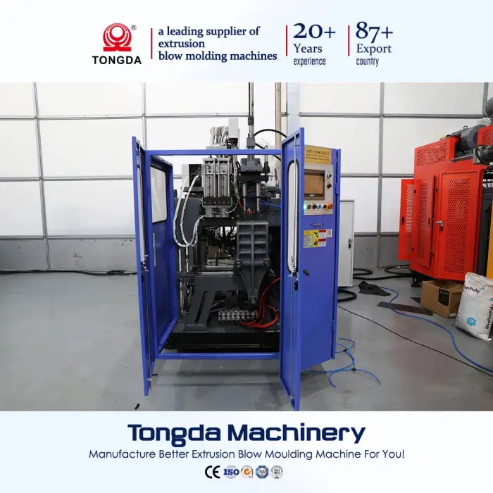 TONGDA HT 2L Fully Automatic PP PE Plastic Extrusion Blow Molding Machine Processing Machinery