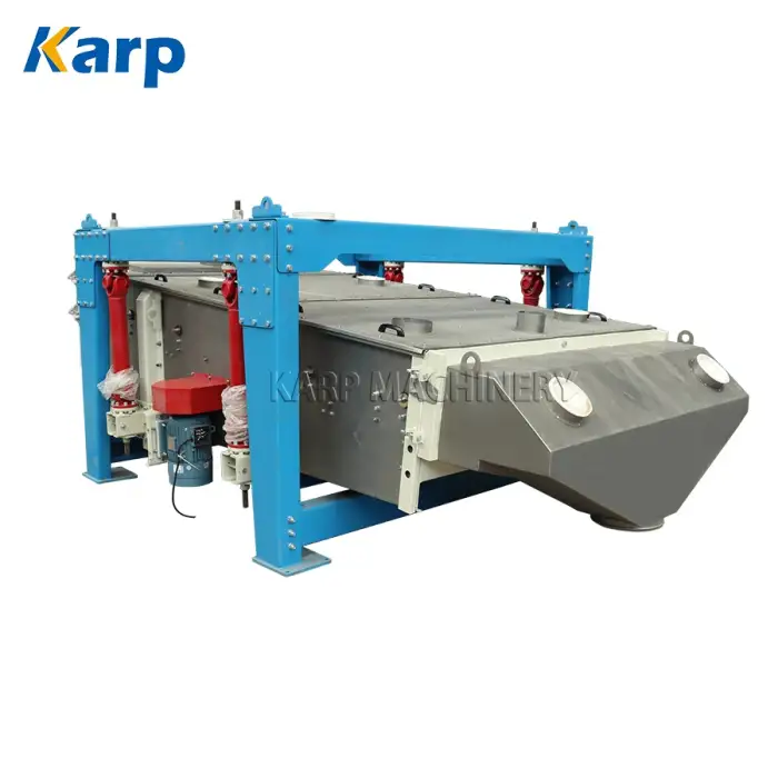 Large Capacity Vibrating Sifter Square Tumbler Screen Sieving Machine For Screening Silica Sand Frac Sand