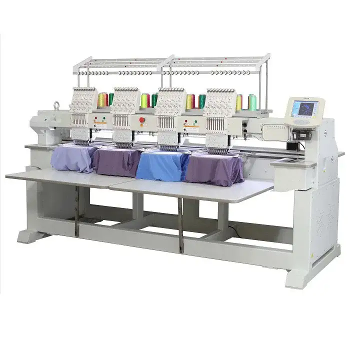 Automatic high speed 3D Computer Embroidery Machine  industrial  flat embroidery machine