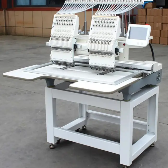 Automatic high speed 3D Computer Embroidery Machine  industrial  flat embroidery machine