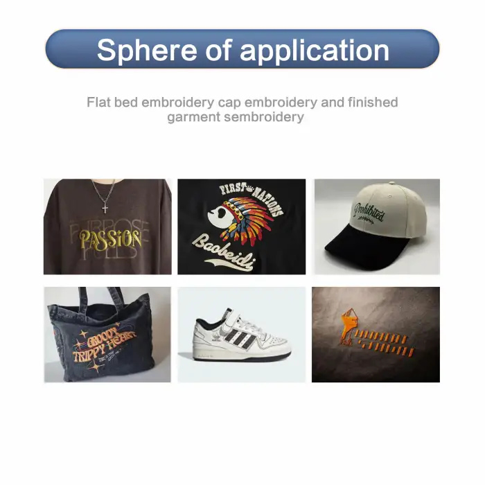 2-head multifunctional embroidery machine for garment embroidery computerized embroidery machine