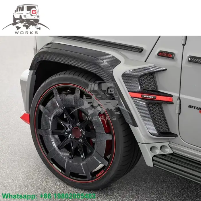 24 Inch G Class W463 W464 Deep Step Lip Custom Monoblock Forged Car Carbon Wheels Manufacturer Rims New Wheel Hub Cover