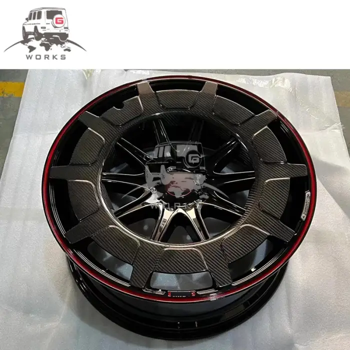 24 Inch G Class W463 W464 Deep Step Lip Custom Monoblock Forged Car Carbon Wheels Manufacturer Rims New Wheel Hub Cover