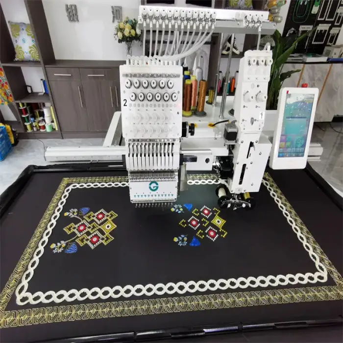 Single head Embroidery machine