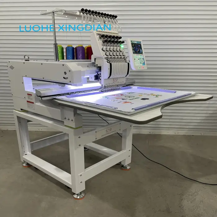 single head embroidery machine