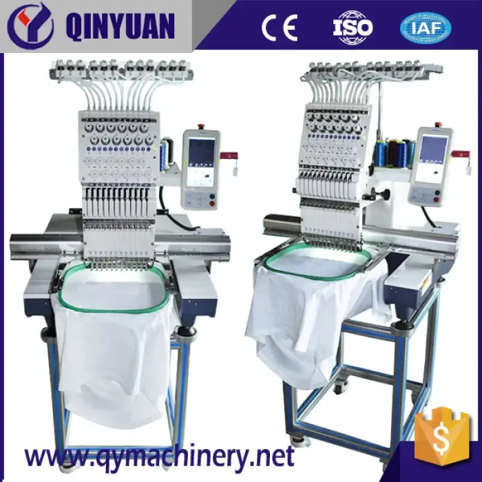 Single head embroidery machine with beads device