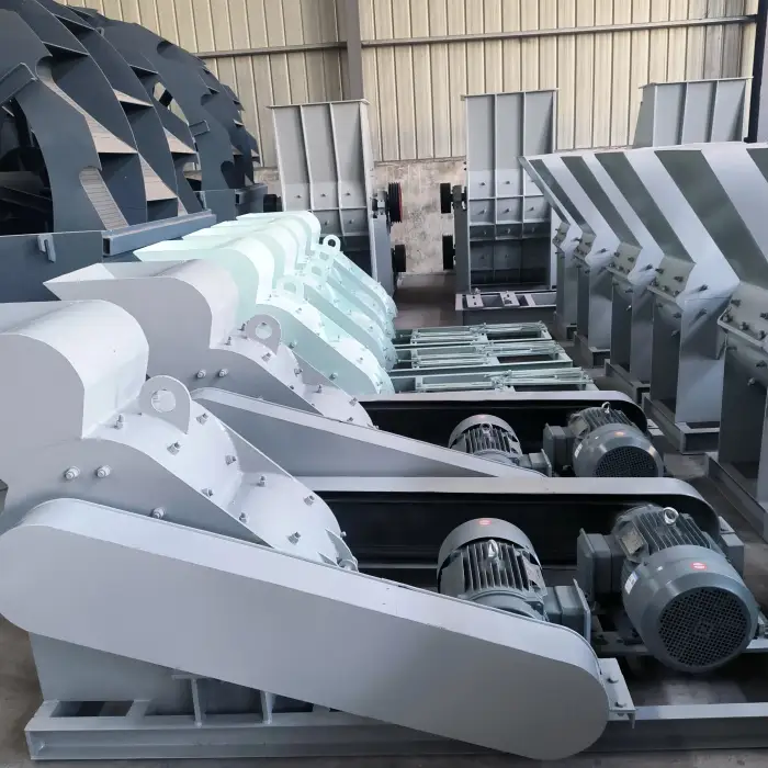 heavy duty two stage screenless crusher