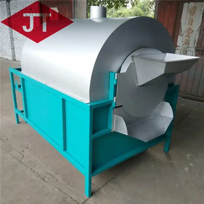 Sunflower seeds gas electric heating roaster machine