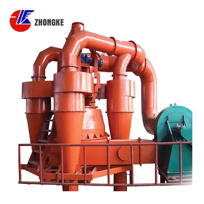 Cement ball mill powder concentrator air classifier mini gravel TS-1 Classifier 10-18 T/H