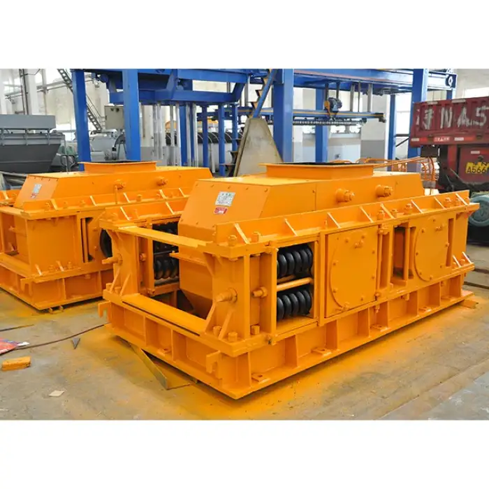 Small Stone 2PG750*500 2PG400x250 Double Roller Crusher for Gold Ore limestone double roll crusher