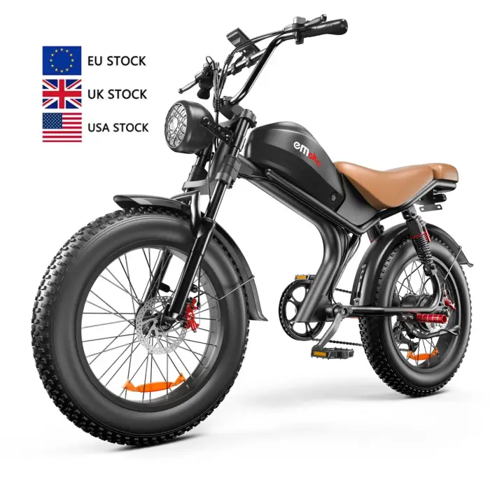 1000W 48V Fat Tire Ebike Motorcycle 20Ah C93 Hydraulic Oil Brake Fast Electric Bicycle