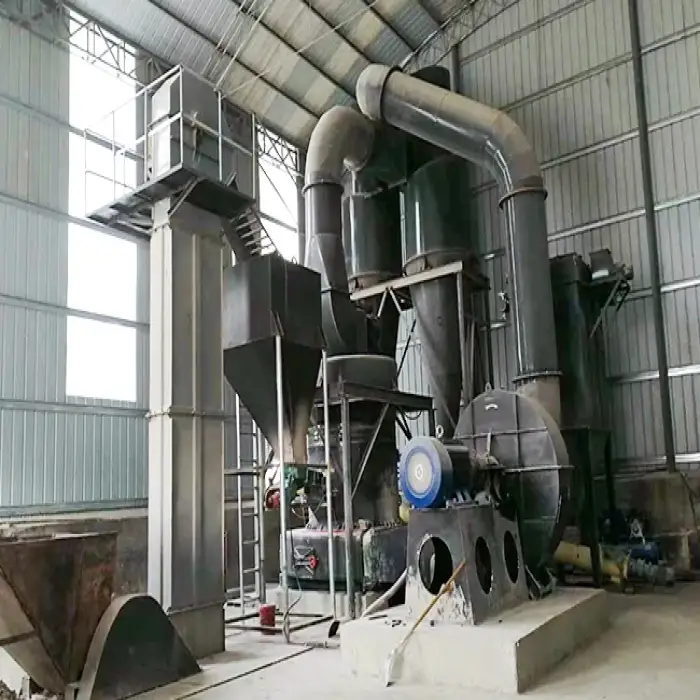 HGM grinding mill with roller assembly and hanging cage separator