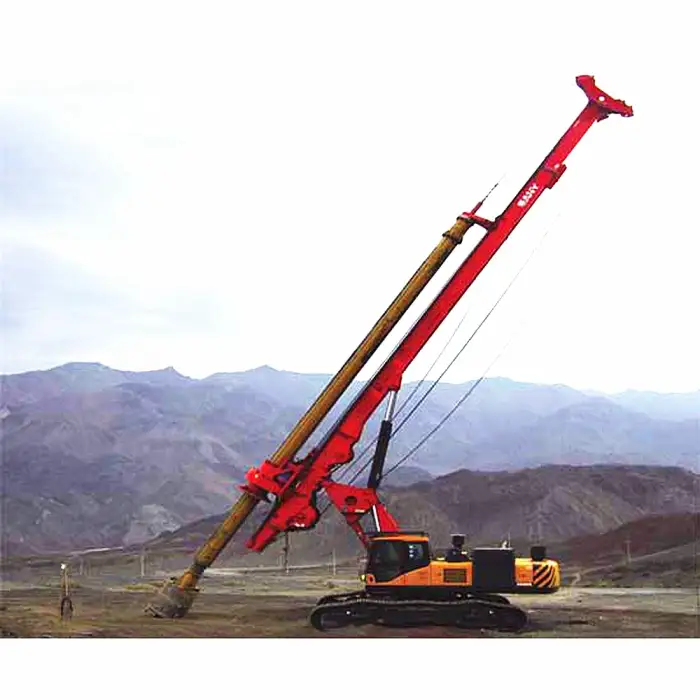 High Reliability SANY Rotary Drilling Rig SR180M Drilling Rig Machine For Excavator Drilling Rig