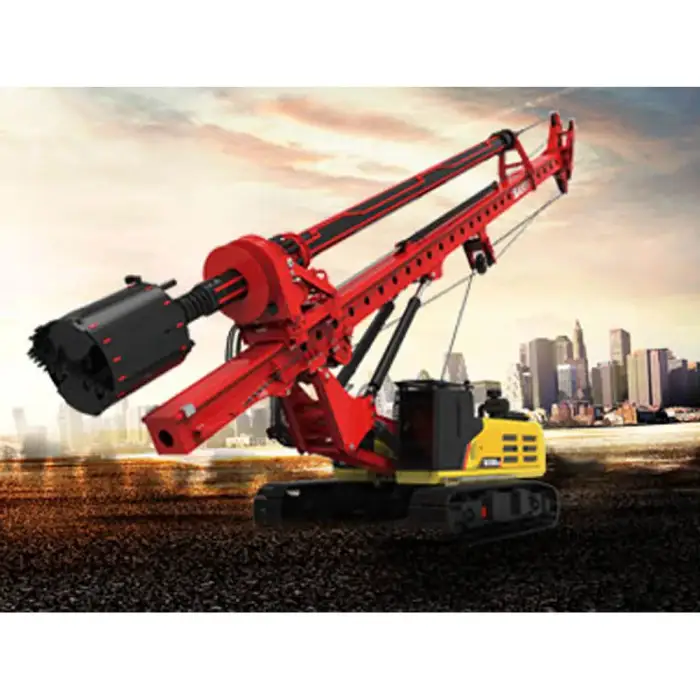 High Reliability SANY Rotary Drilling Rig SR180M Drilling Rig Machine For Excavator Drilling Rig