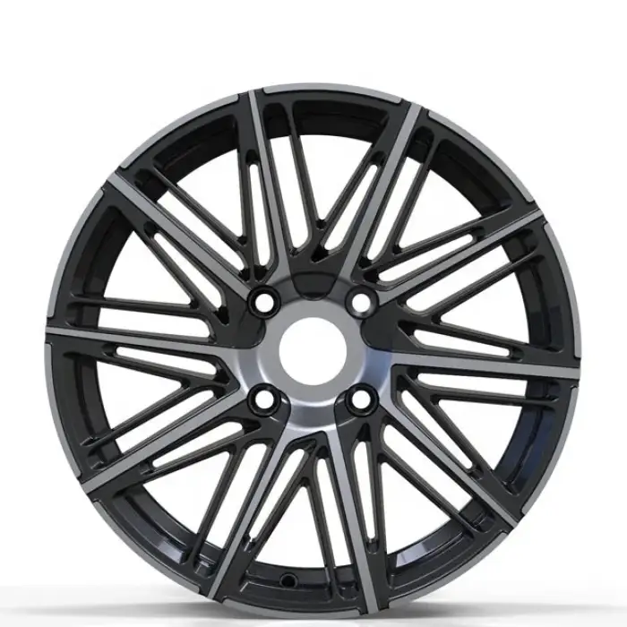 staggered alloy wheel for passenger cars size 14" 15" 16" rim 4x100 5x100 4x114.3 5x114.3