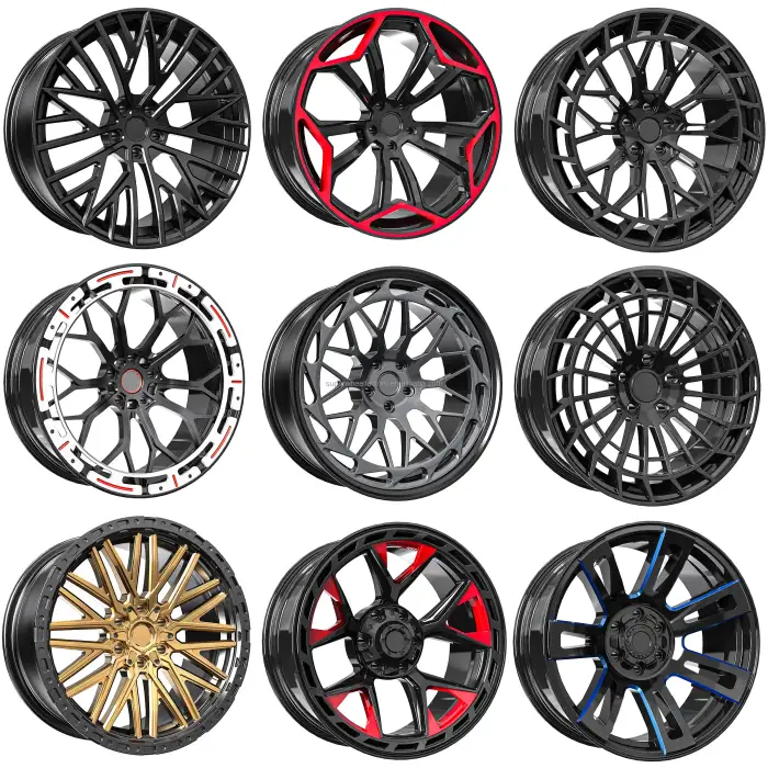 18 22 24 26 inch 6x139.7 9J 10J OEM aluminum alloy wheels 18inch rims passenger car wheels rims for CHEVROLET wheels