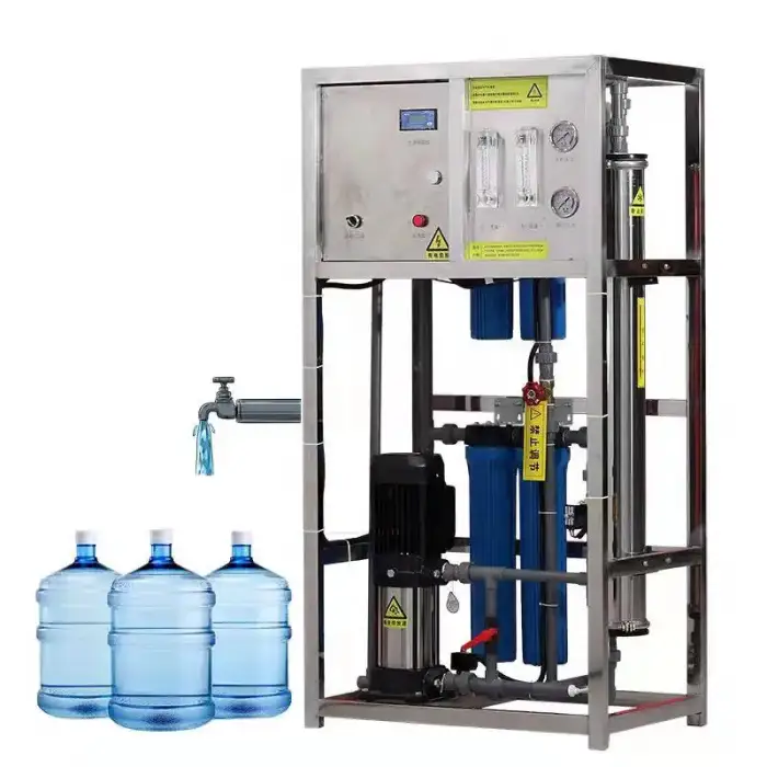 Small  Water Treatment Equipment Groundwater Well Water Reverse Osmosis Machinery RO Filter Mineral Water Making Machine