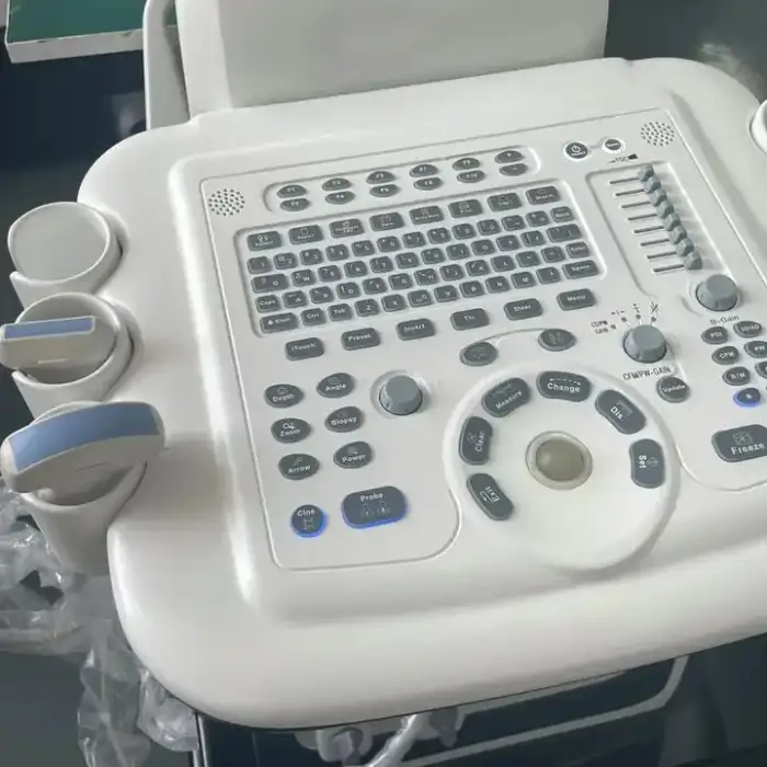 Trolley Medical Echo Machine B or W Ultrasound Scanner Machine For Clinic Hospital