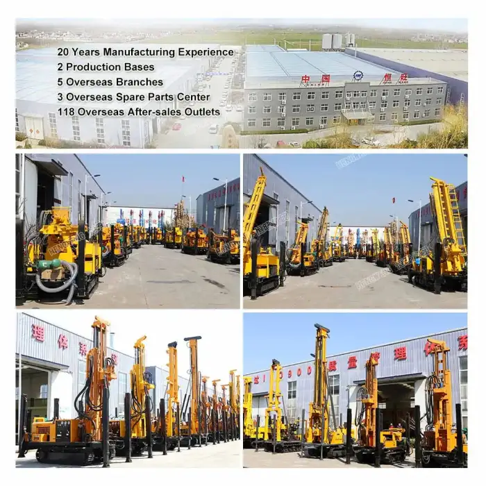 200m Drilling Machine with Multi Purpose Attachments for Diverse Drilling Tasks