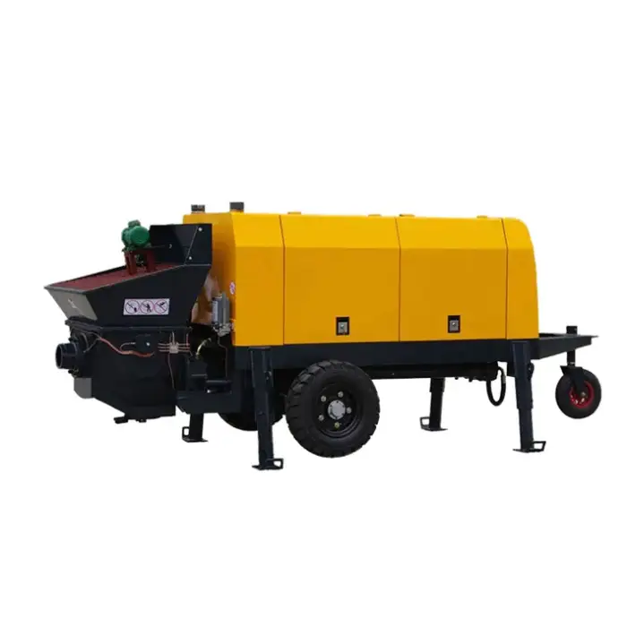 25mm gravel diesel engine concrete pump