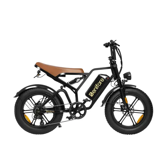 New 2024" Fat Tire E-bikes  1000W high motor 48V 20AH Removable Battery Electric Motorcycle  8-Speed Gear Electric Dirt Bike