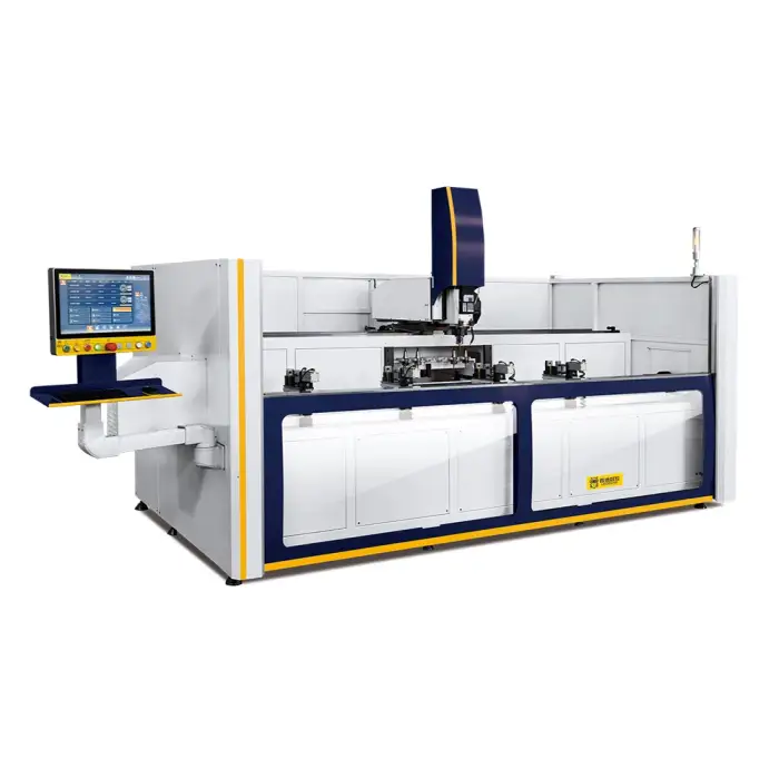 LEDE CNC Multi-functional drilling-milling center for Aluminum Windows and Doors Making Machine