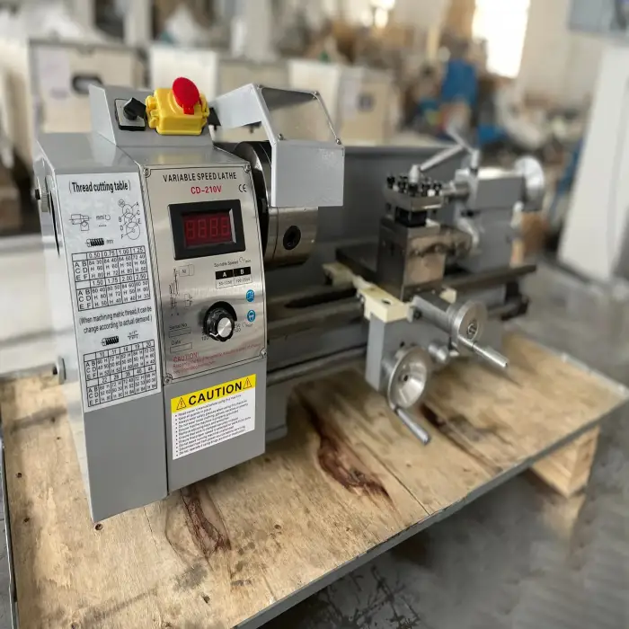 210V Small Lathe Machine for Home Workshops