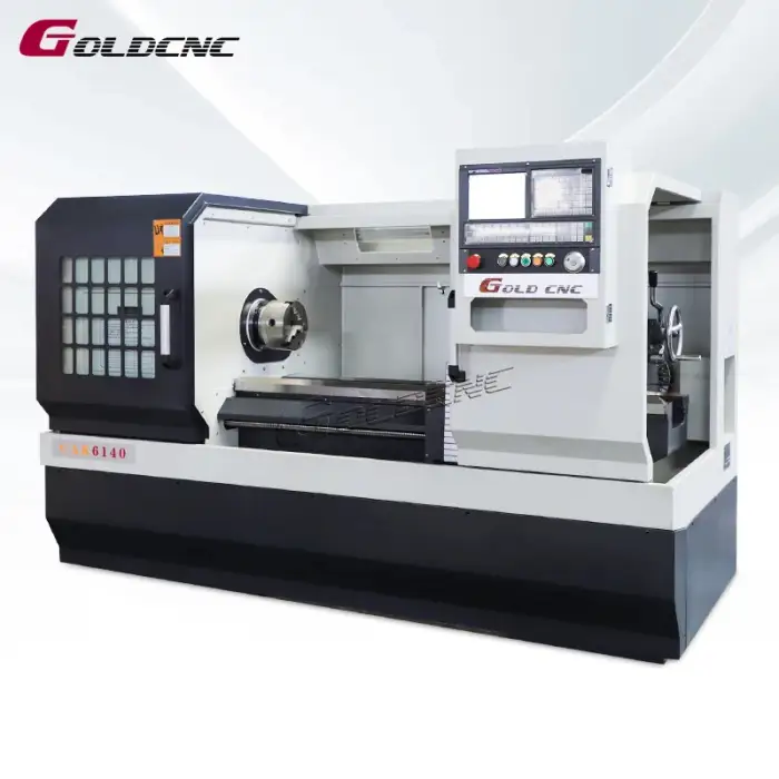 GOLDCNC CAK6140 Variable Speed Automatic Lathe Machine