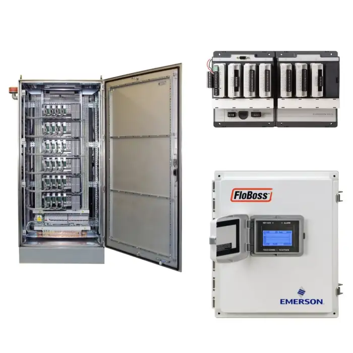 DCS Control Systems With FloBoss 107 Flow Manager Instruments Remote Automation Solutions For DCS Control Cabinet